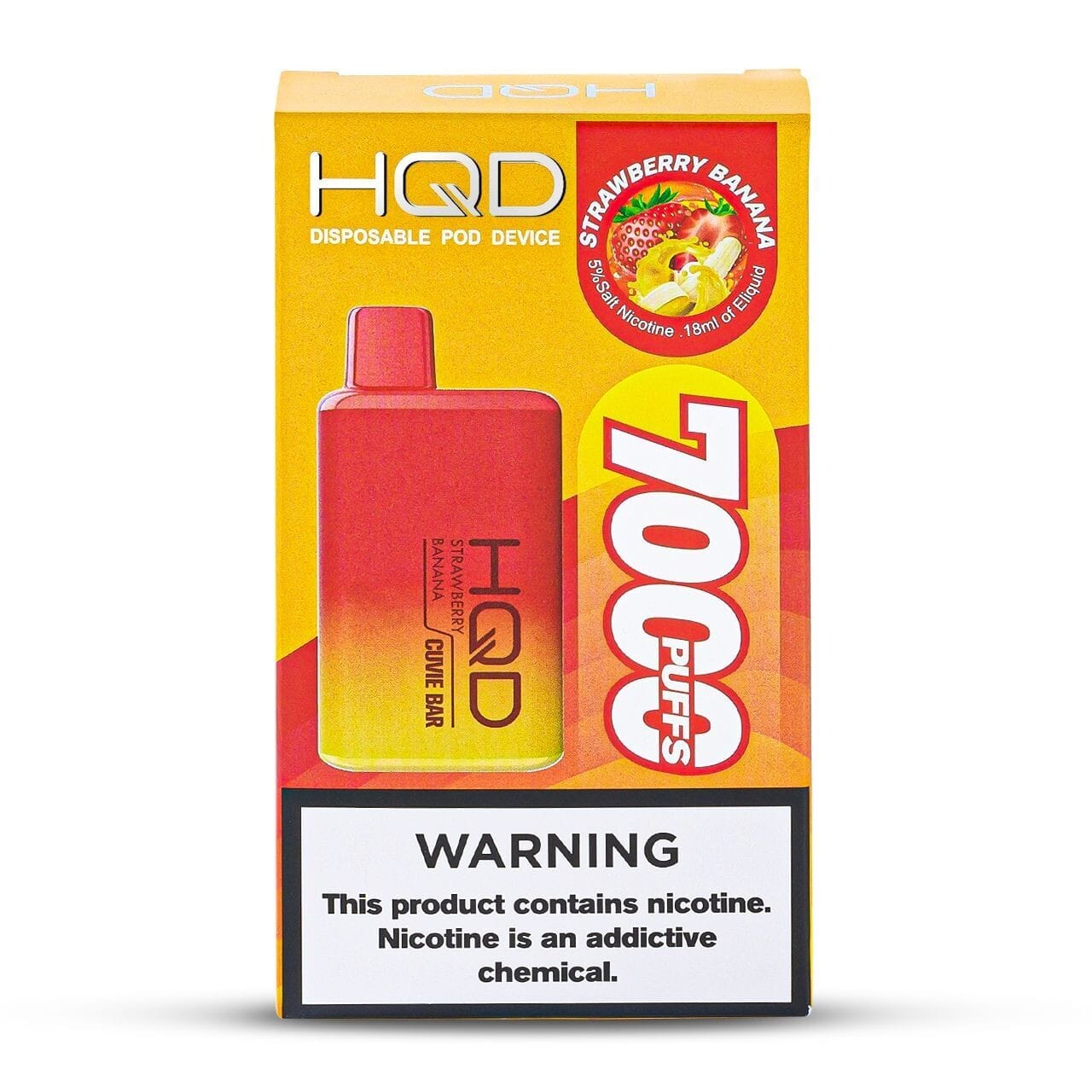 HQD 7000 Strawberry Banana