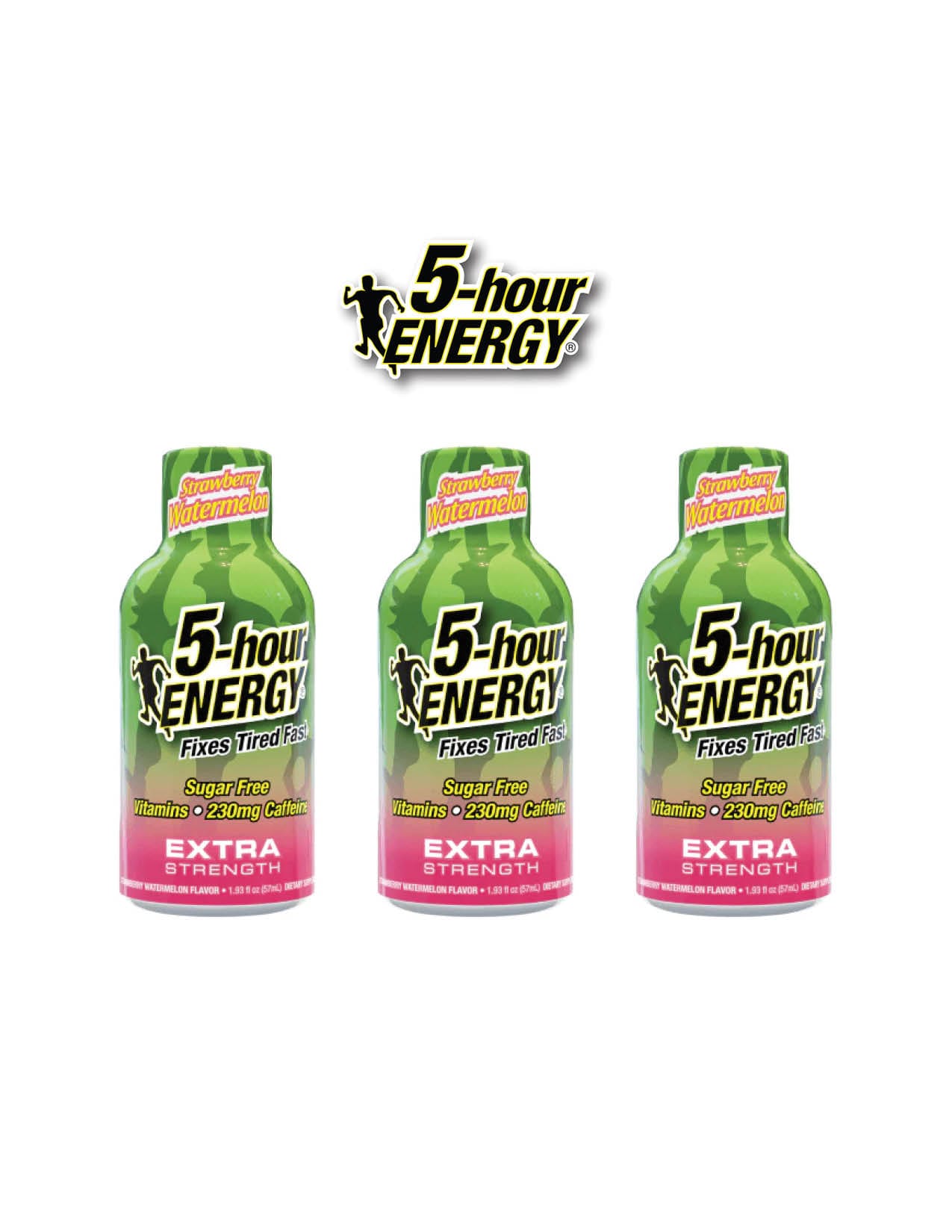 5-Hour Energy Strawberry Watermelon Extra Strength 1.93FL / 3CT