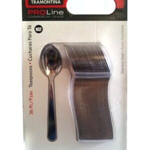 Stainless Steel Tea Spoons 36CT