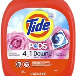 Tide Pods With Downy April Fresh 104 Pacs / 1CT