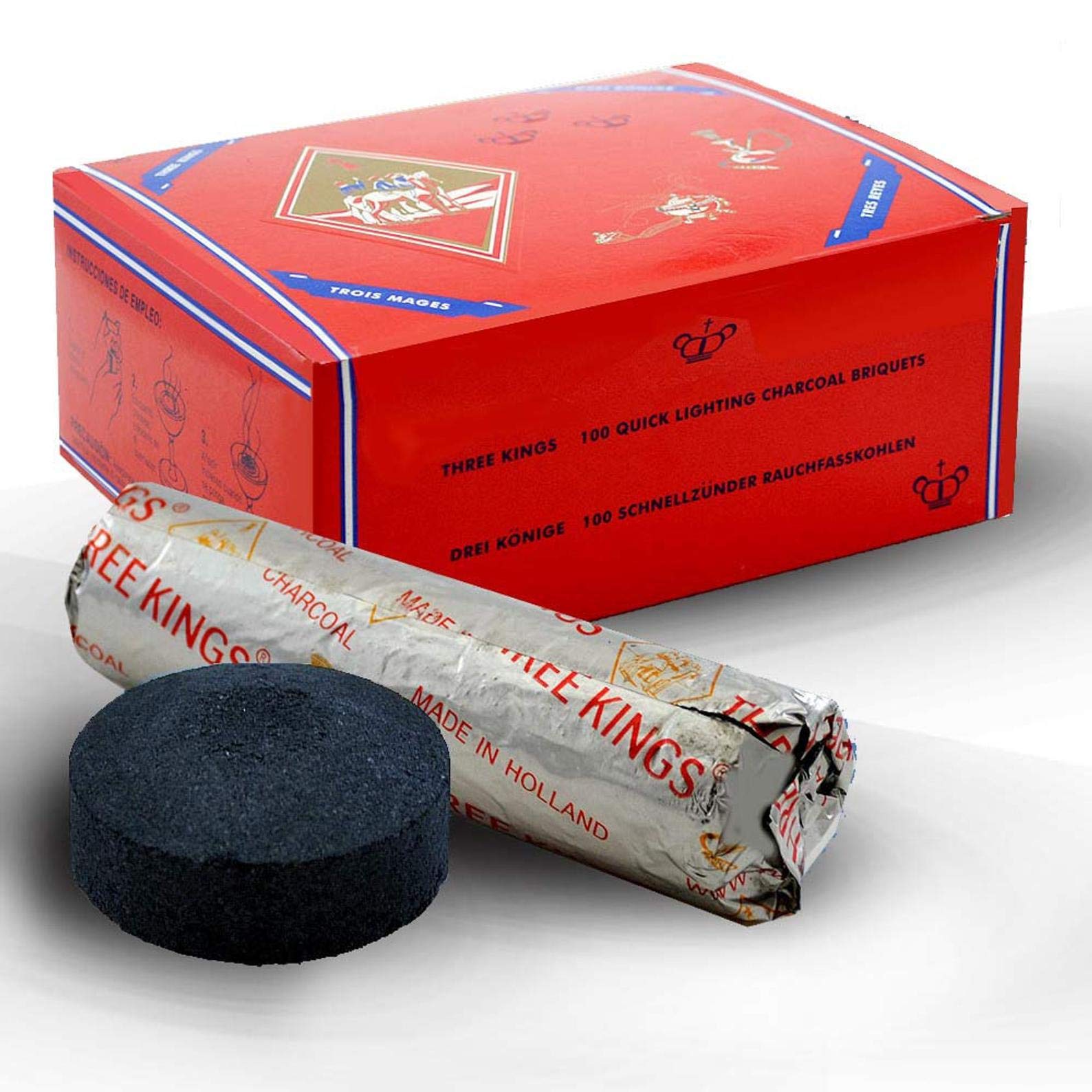 Three Kings Charcoal 33MM/10CT Box