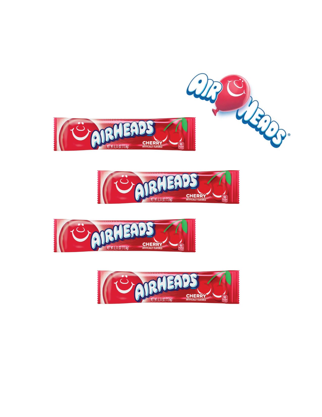 Airheads Cherry 0.55OZ/4CT