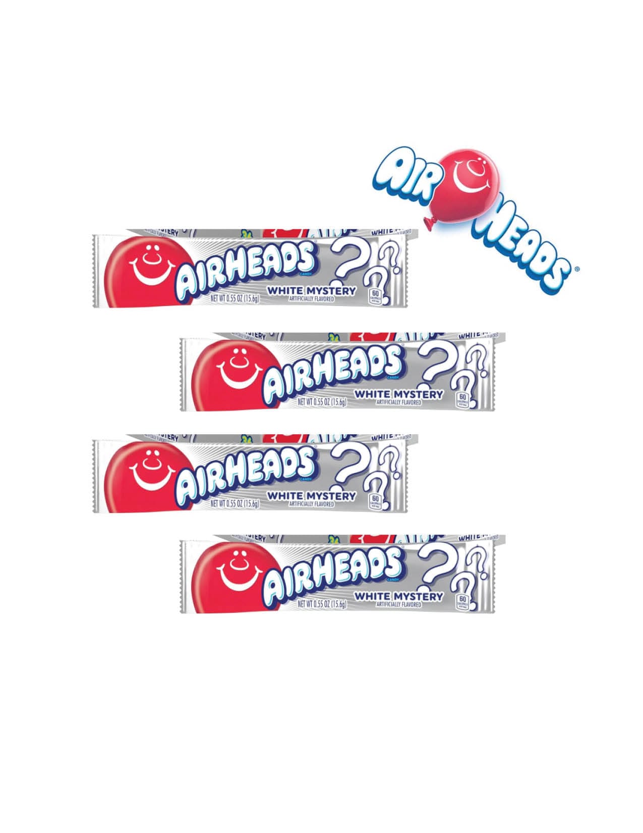 Airheads White Mystery 0.55OZ/4CT