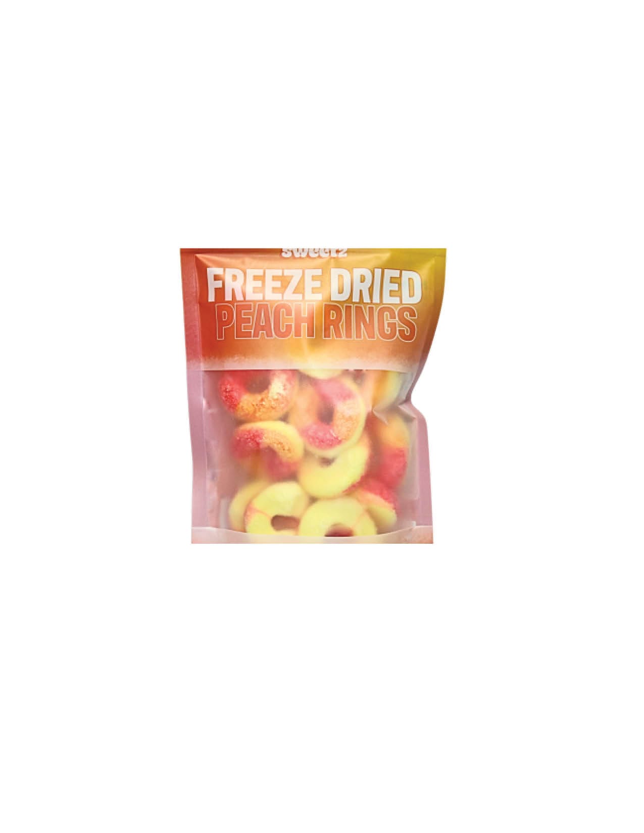 Crunchy Sweetz Freeze Dried Peach Rings 1.4OZ / 1CT