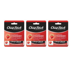 Chap Stick Strawberry 2 in 1 Lipcare / 3CT