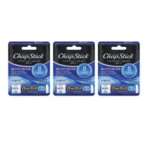 Chap Stick Moisturizer 2 in 1 Lipcare / 3CT