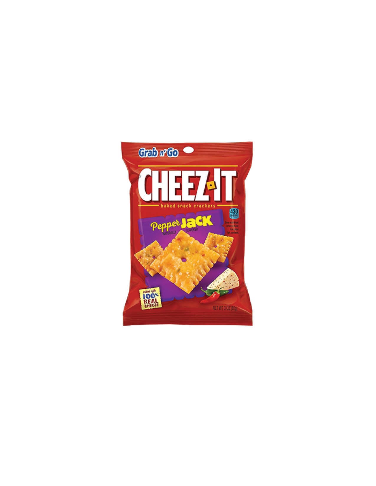 Cheez It Crackers Pepper Jack 2OZ / 1CT