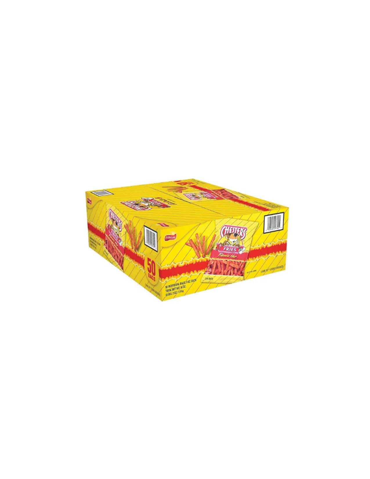 Chesters Fries Flamin Hot 1OZ / 50 Bags