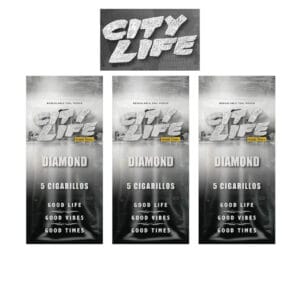 City Life Diamond 5 Cigar/ 3CT