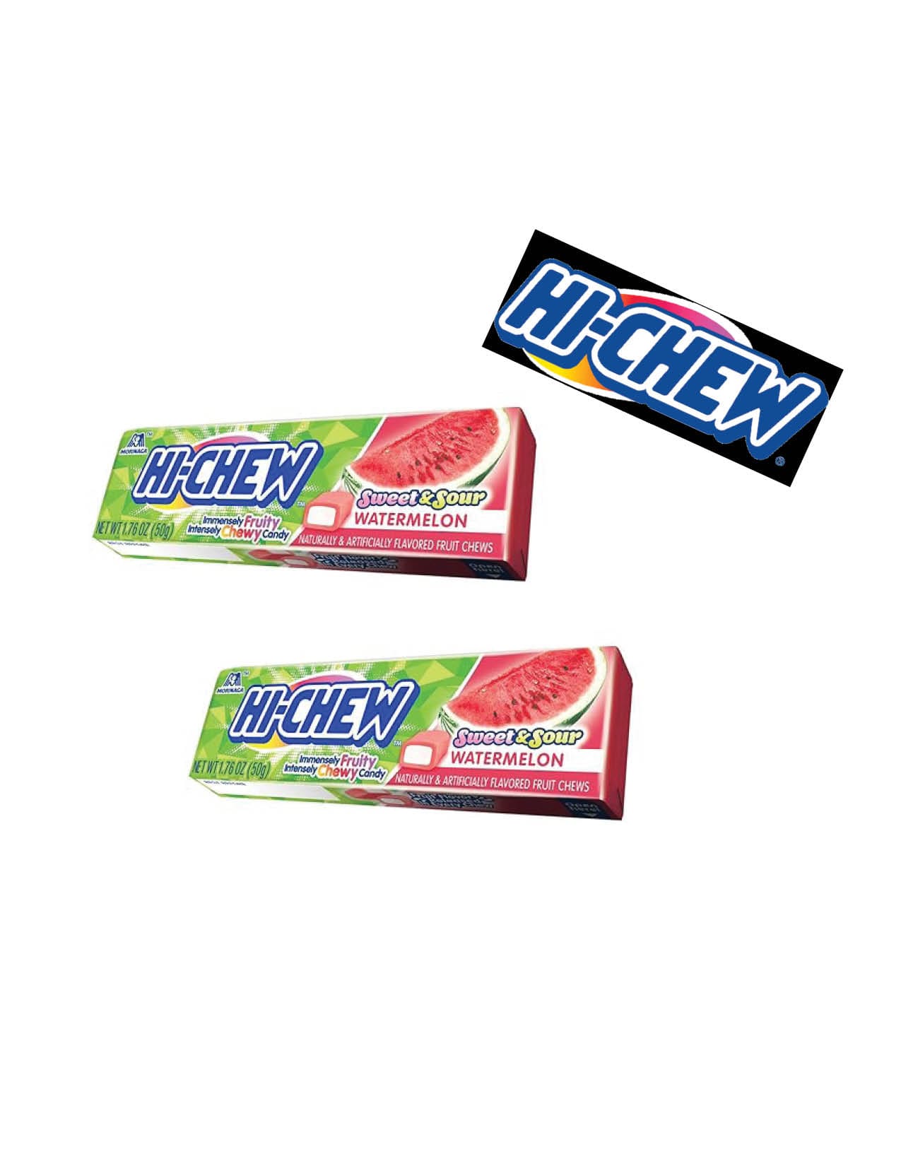 Hi-Chew Sweet & Sour Watermelon 1.76OZ / 2CT