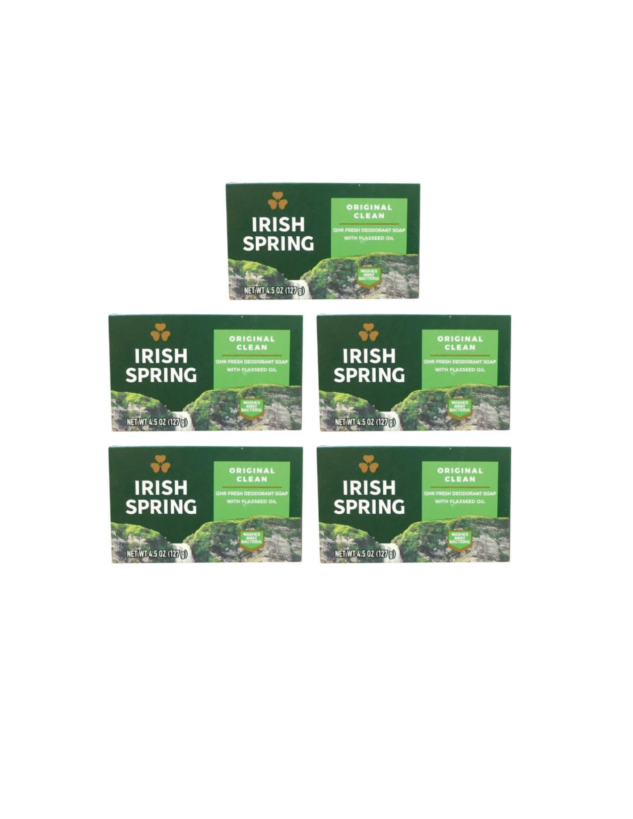 Irish Spring Bar Soap 4.5OZ / 5CT