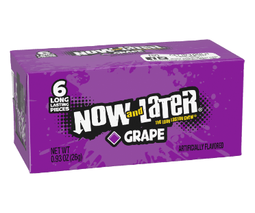 Now And Later Grape 0.93OZ/1CT