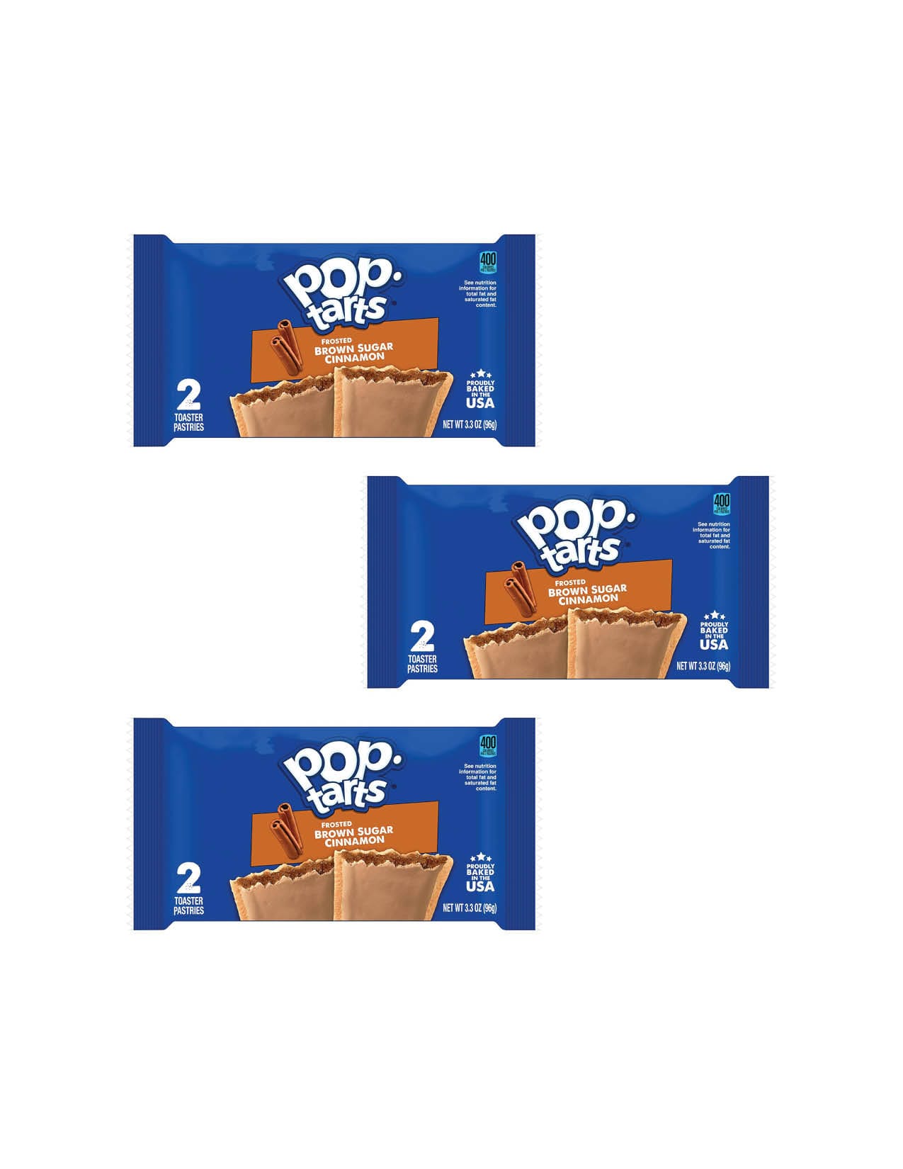 Pop Tarts Frosted Brown Sugar Cinnamon 3.3OZ / 3CT