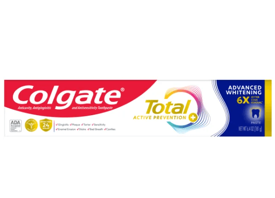 Colgate Total Active Prevention Plus 6.4OZ