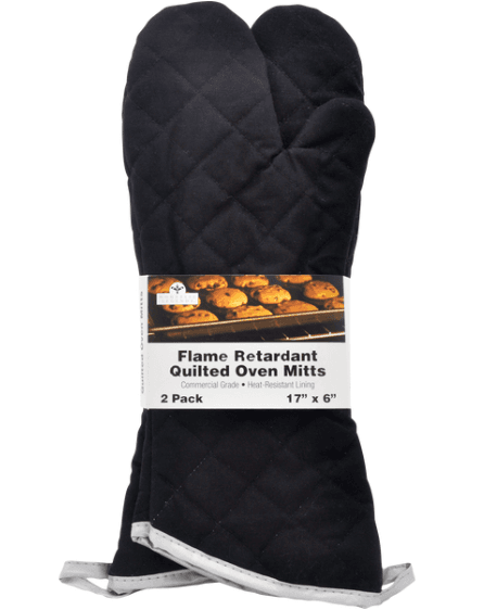 Flame Retardant Oven Mitts 2CT