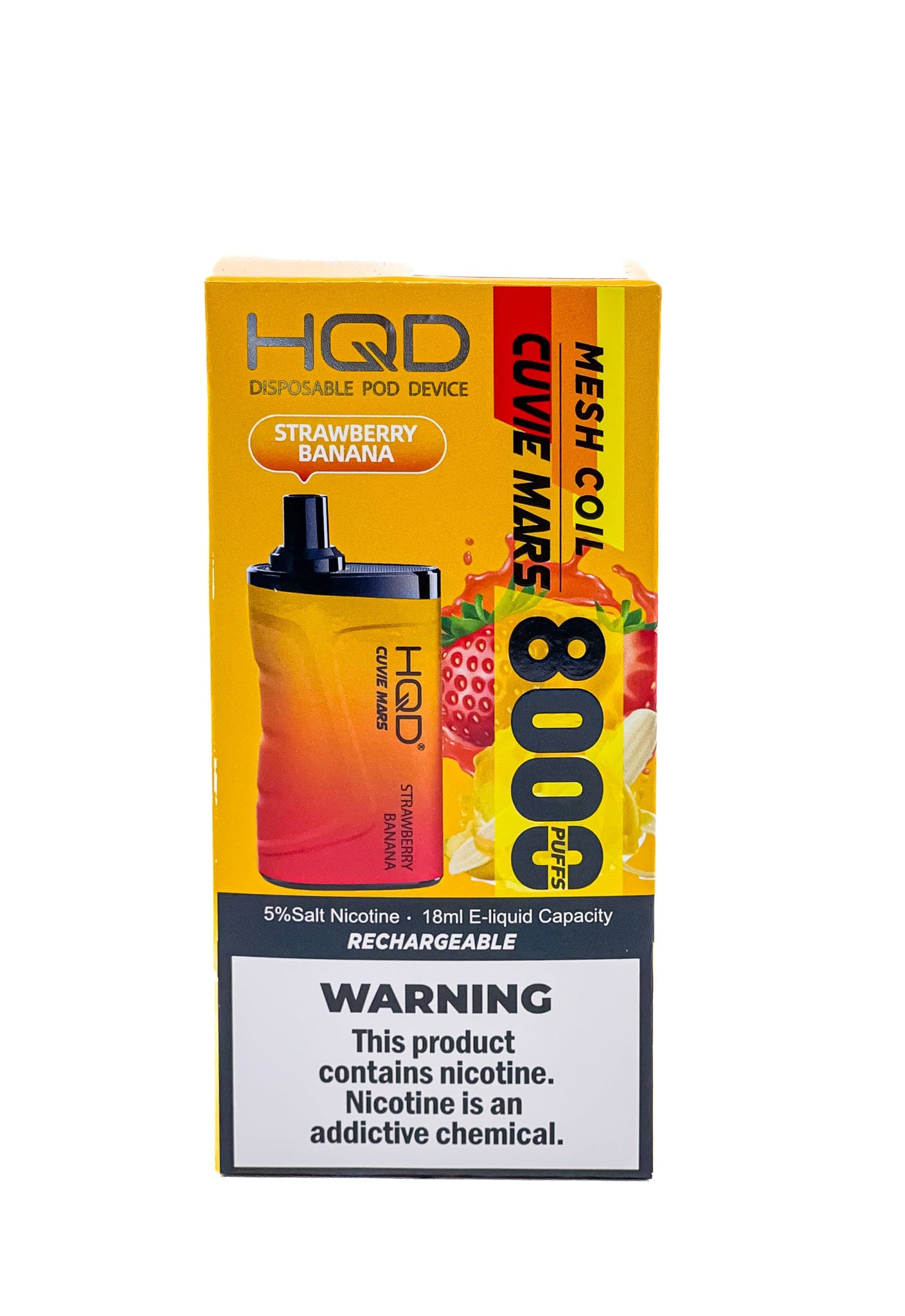 HQD 8000 Strawberry Banana