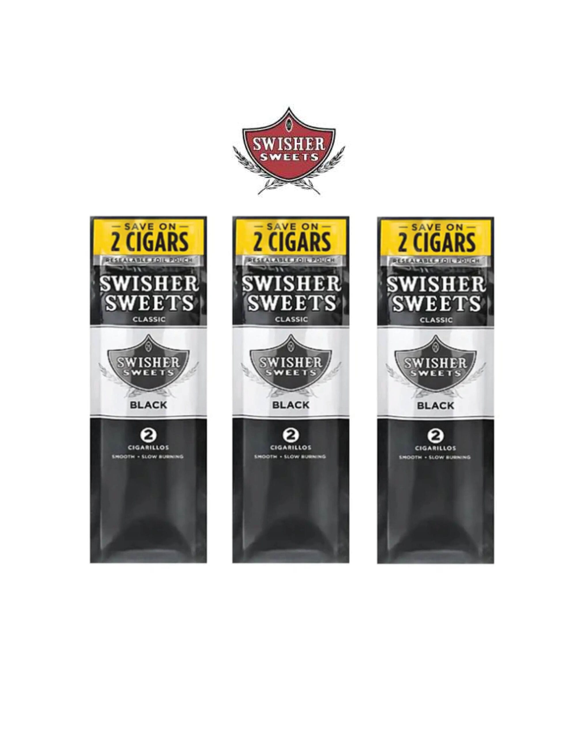 Swisher Sweets Black 2 Cigar/ 3CT