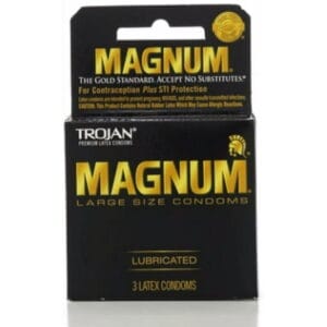 Magnum Condoms 3 CT In 1 Pack