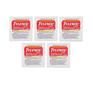 Tylenol Extra Strength 500MG 2 Caplets / 5 CT