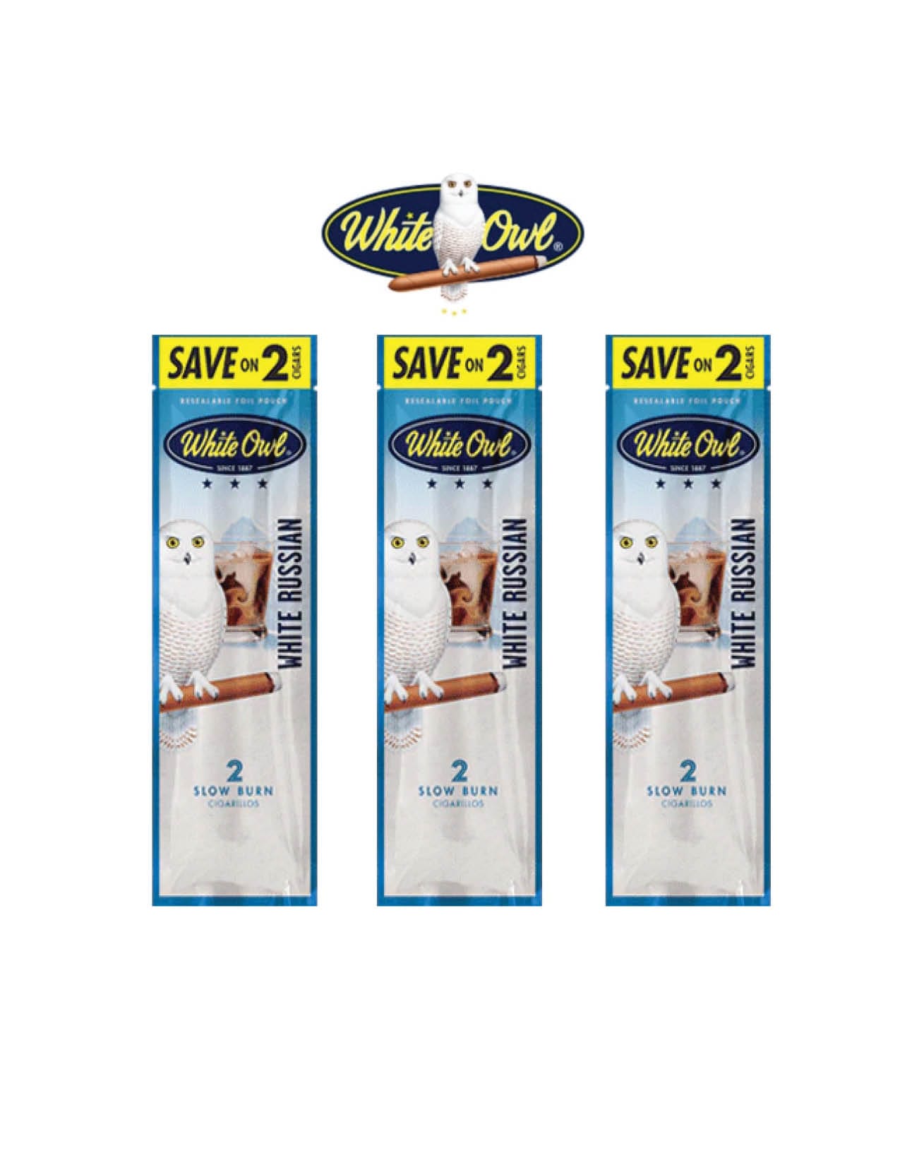 White Owl White Russian 2 Cigar/ 3CT