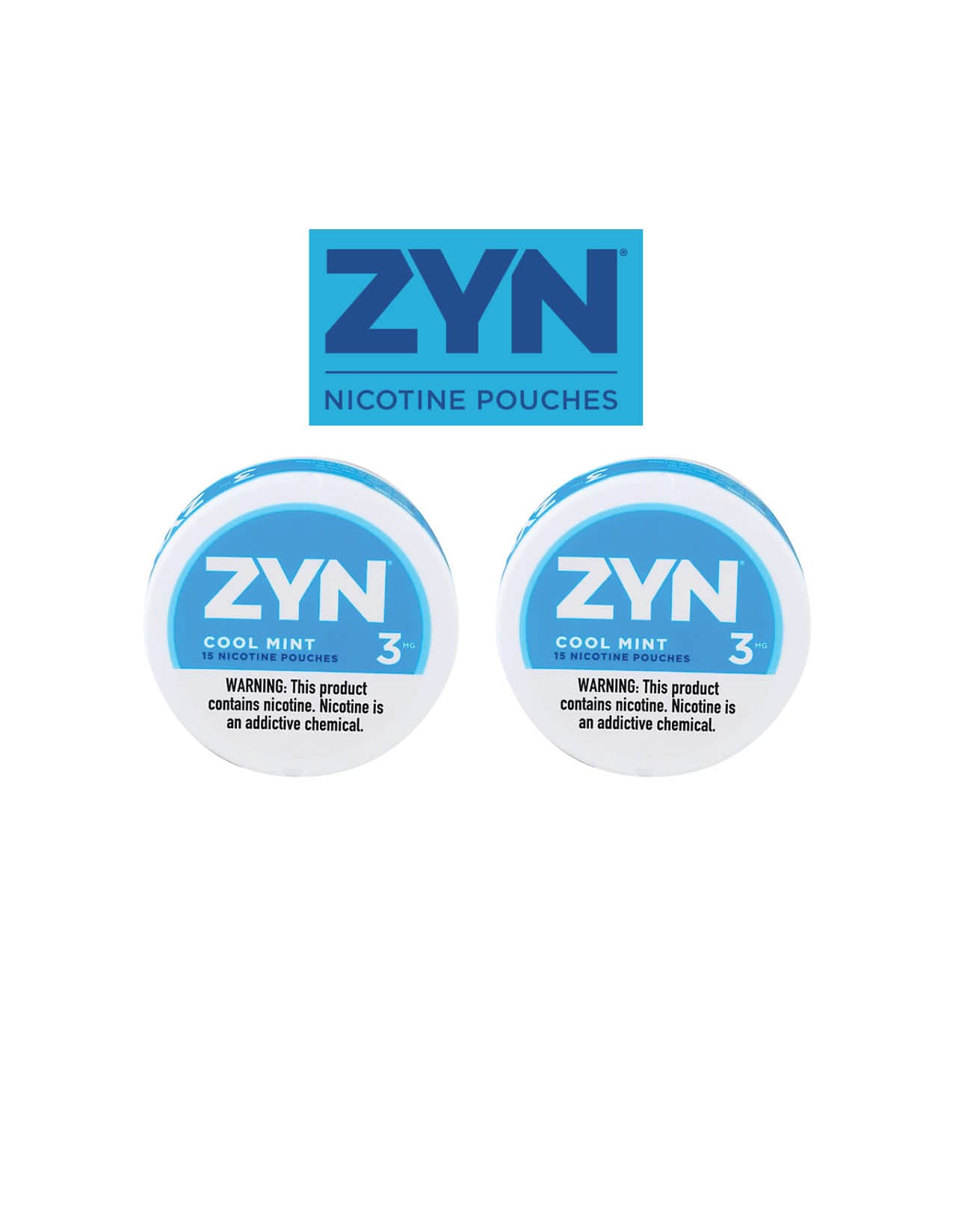ZYN Pouches Coolmint 3MG / 2CT