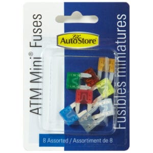 Auto Store ATM Mini Fuses 8 Assorted 1CT