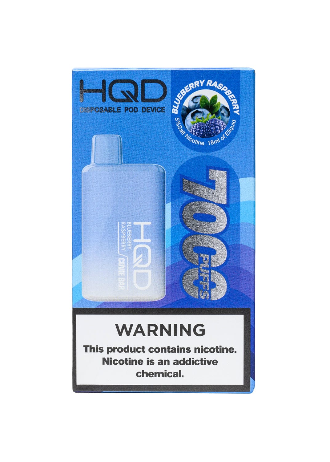HQD 7000 Blueberry Raspberry