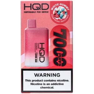 HQD 7000 White Gummy