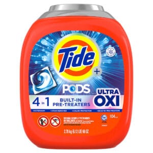 Tide Ultra Oxi Pods 104 Pacs / 1CT