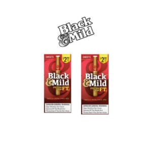 Black Mild Sweet Filter Tip 2.99 Pre Pack Price 5 Pack / 2CT