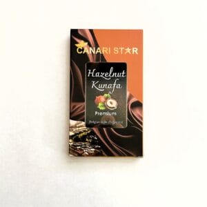 Dubai’s Famous Canari Star Hazelnut Kunafa Chocolate 90GM