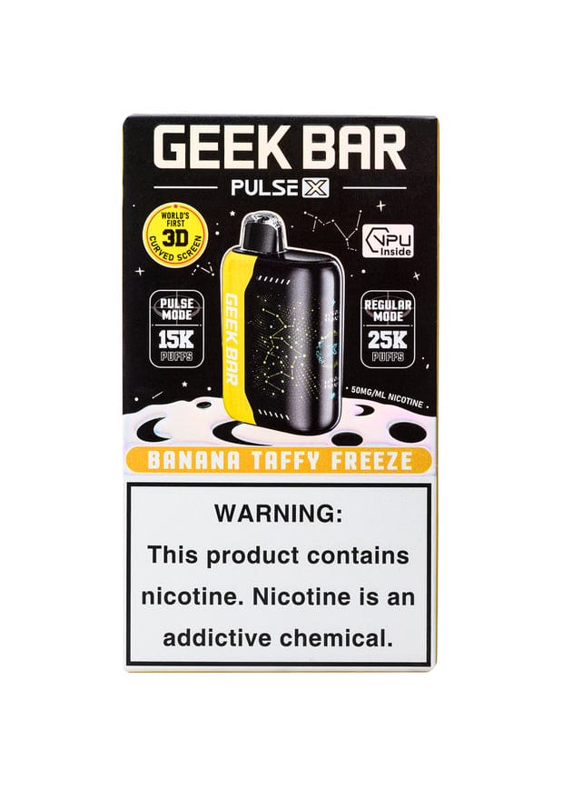 Geek Bar Banana Taffy Freeze 25K/1CT