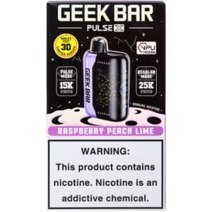 Geek Bar Raspberry Peach Lime 25K/1CT