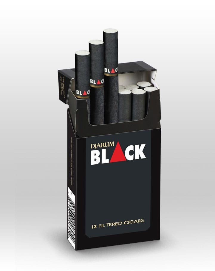 Djarum Black 12 Filtered Cigars / 1CT