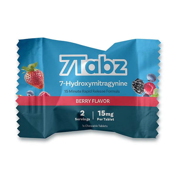 7 Tabz 7-Hydroxymitragynine Berry Flavor 1 Tablets 1CT