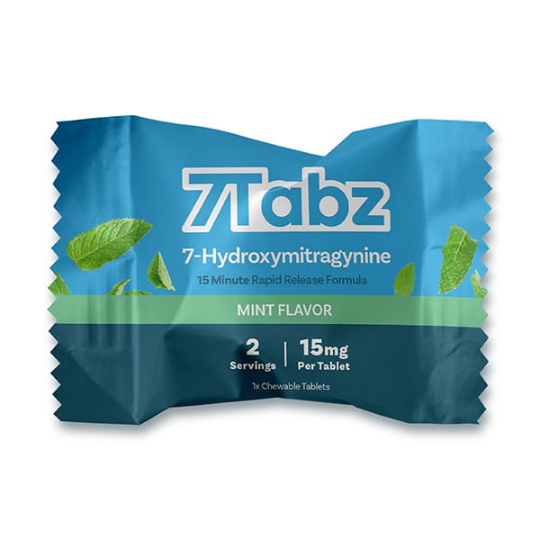 7 Tabz 7-Hydroxymitragynine Mint Flavor 1 Tablets 1CT