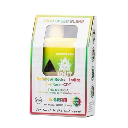 Losst Rainbow Rocks Indica 6GM / 1CT