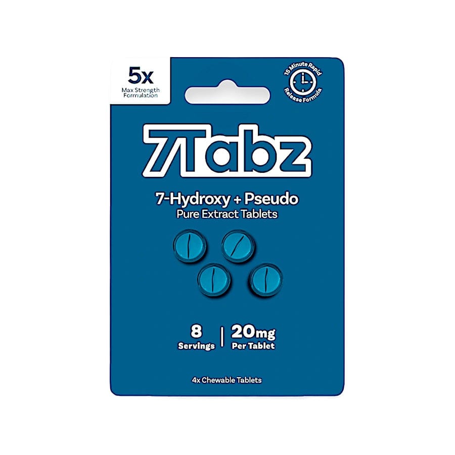7 Tabz 7-Hydroxy & Pseudo 4 Tablets 1CT