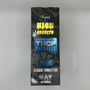 High Gravity THCP Alaskan Thunder Fuck Hybrid Pre-rolls 2×1.5G 1CT