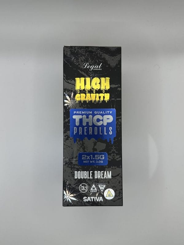 High Gravity THCP Double Dream Sativa Pre-rolls 2×1.5G 1CT