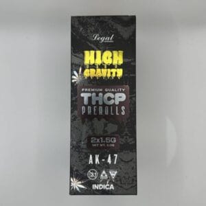 High Gravity THCP AK-47 Indica Pre-rolls 2×1.5G 1CT