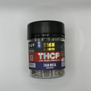 High Gravity THCP Train Wreck Sativa Pre-rolls 2G Each 50CT Jar