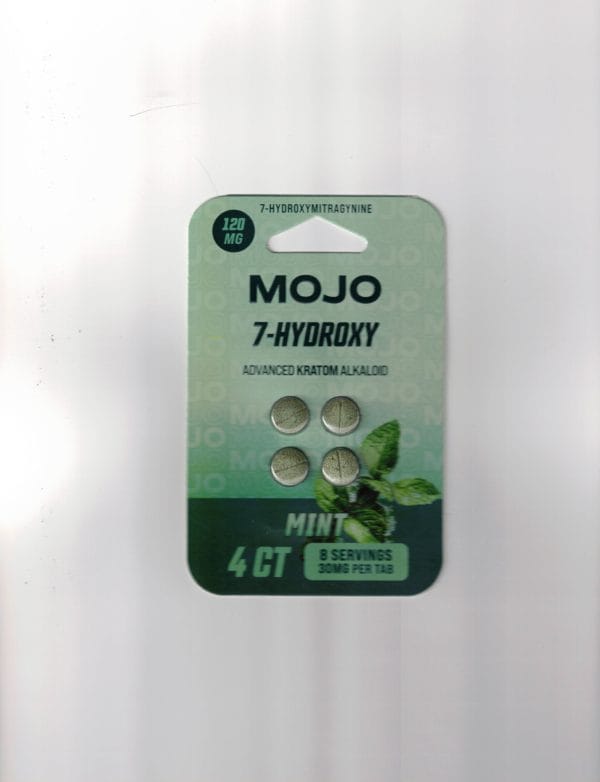 Mojo 7-Hydroxy Mint 4 Tablets 1CT