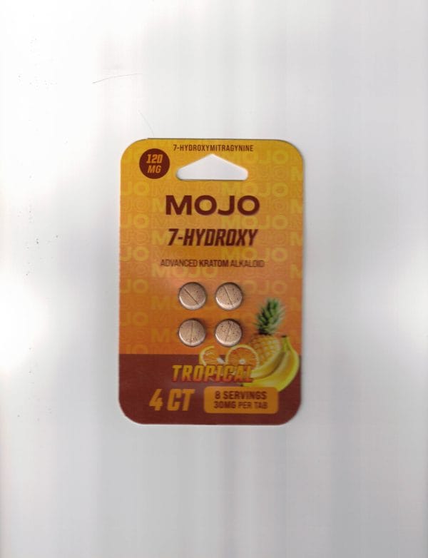 Mojo 7-Hydroxy Tropical 4 Tablets 1CT