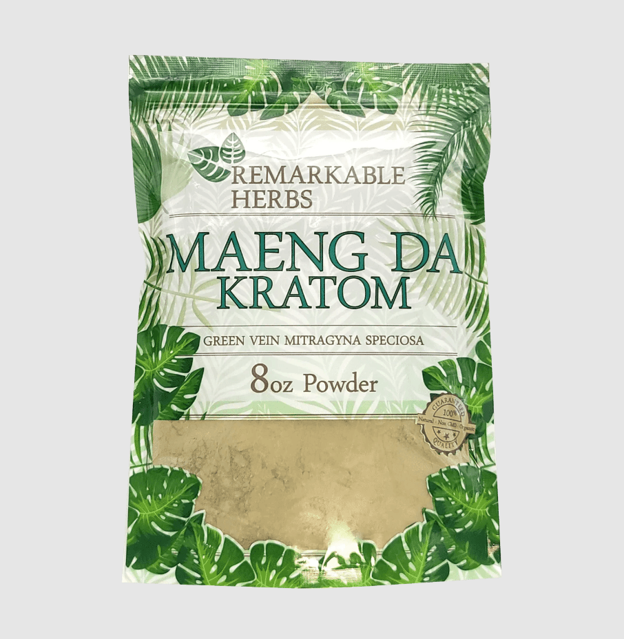 Remarkable Maeng Da Kratom Green Powder 8OZ / 1 Pack