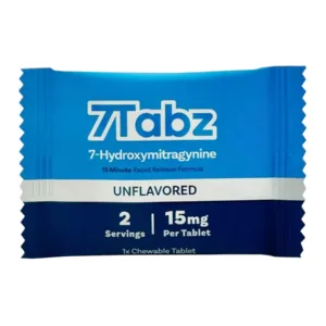 7 Tabz 7-Hydroxymitragynine Unflavored 1 Tablets 1CT