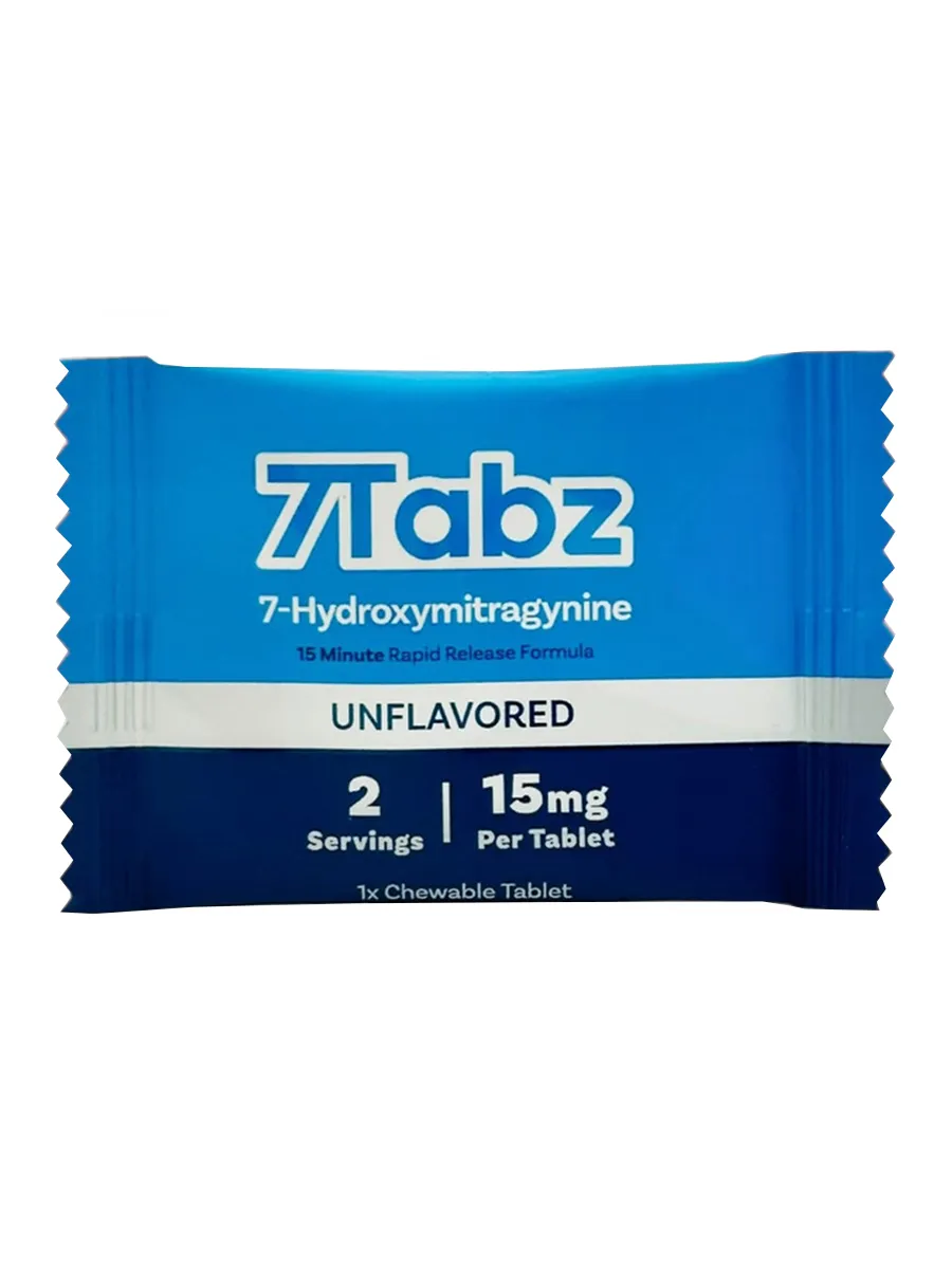 7 Tabz 7-Hydroxymitragynine Unflavored 1 Tablets 1CT