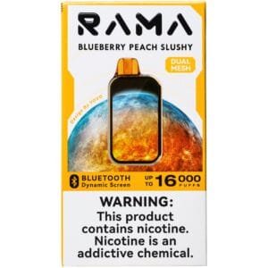 Rama 16000 Blueberry Peach Slushy 1CT