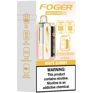 Foger White Gummy 30K/1CT
