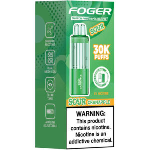 Foger Sour Cranapple Pod Pro 30K/1CT